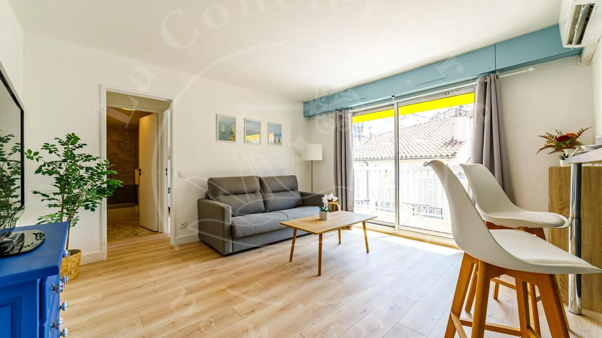 公寓 Haute Ville - T2 Cosy Avec Clim & Balcon 土伦